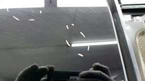 Sunroof assembly BMW 5 G30 17-23 black curtain, sand, scratches on glass