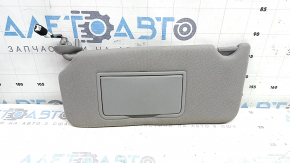 Left visor for Honda Accord 13-17, gray, with backlight, without hook, for cleaning