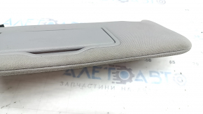 Left visor for Honda Accord 13-17, gray, with backlight, without hook, for cleaning