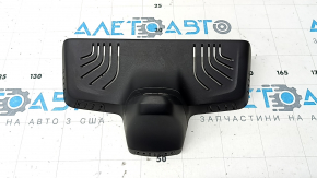 Interior mirror cover for BMW 5 G30 17-23, black, for dual camera, broken mount