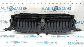 Upper radiator deflector blinds assembly BMW 5 G30 17-23 with actuator, under the camera, sand, actuator defect