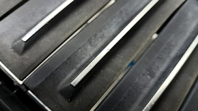 Upper radiator deflector blinds assembly BMW 5 G30 17-23 with actuator, under the camera, sand, actuator defect
