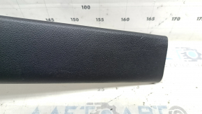Front right door sill trim Honda Accord 13-17 black, worn