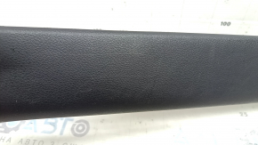 Front right door sill trim Honda Accord 13-17 black, worn