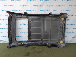 Metal roof of Toyota Rav4 16-18 under the sunroof, sawed off, dents, bumps