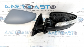 Side mirror left VW Passat b8 16-19 USA 10+2 pins, turn signal, BSM, heating VIEW MAX
