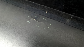 Trunk floor of Honda Accord 17 hybrid, gray, needs cleaning, dented, cracks