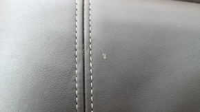 Rear seat cushion for BMW 5 G30 17-20, dark brown leather, Comfort, heated, needs cleaning, scratches