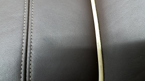 Rear seat cushion for BMW 5 G30 17-20, dark brown leather, Comfort, heated, needs cleaning, scratches