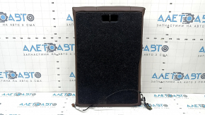 Right rear seat backrest BMW 5 G30 17-20 dark brown leather, Comfort, heated, dents, scratches