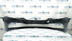 Bare front bumper BMW 5 G30 17-20 for parking sensors and PMA, white, scratches