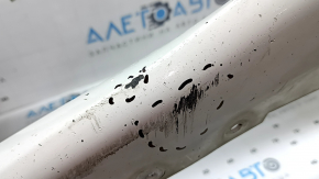 Bare front bumper BMW 5 G30 17-20 for parking sensors and PMA, white, scratches