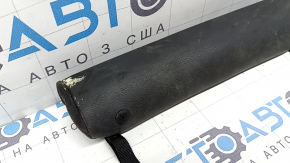 Isofix insert for rear row 2 seats, central, Audi Q7 16-18, black leather, dry-cleanable