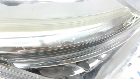 Front right headlight assembly Honda Accord 17-17 Touring hybrid, LED, sand, cracked glass