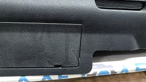 Rear shelf Honda Accord 16-17 hybrid, black for subwoofer, with brake light, scratch