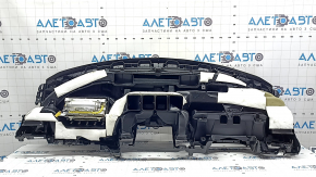 Front dashboard with AIRBAG Honda Accord 13-17, black, small projection, scratches