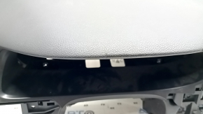 Front dashboard with AIRBAG Honda Accord 13-17, black, small projection, scratches