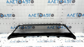 Frame of the lower grille of the front bumper Honda Accord 16-17 rest, hybrid, black gloss, scratches, cracked mount