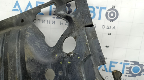 Engine protection for Honda Accord 17 hybrid, 2 parts, missing fragments, tears, dented