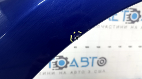 Front left fender Honda Accord 13-17 blue B553P, non-factory hole