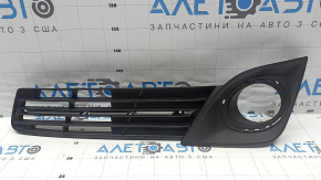 Front bumper grille left Toyota Camry v50 12-14 usa SE under fog lights