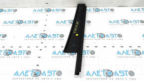 Door trim, side, rear, right, BMW 5 G30 17-23, gloss black