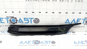 Left front bumper grille trim for Honda Accord 16-17 hybrid under fog lights, glossy black, scratched