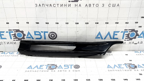 Front bumper grille cover right Honda Accord 16-17 under fog lights hybrid black gloss