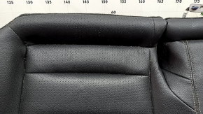 Rear seat cushion for Honda Accord 17 hybrid, black leather with perforation, heated, dents, needs cleaning