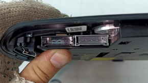 Front light for BMW 5 G30 17-22, black, for sunroof, two parts, worn
