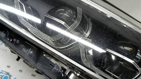 Left front headlight complete BMW 5 G30 17-20 adaptive LED Icon S552A, with units, without fastening, for polishing, spider web