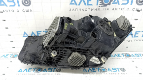 Front right headlight complete BMW 5 G30 17-20 adaptive LED Icon S552A, with units, without fastening, yellowed glass, cobweb