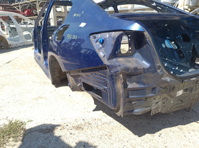 Quarter wing rear left Honda Accord 13-17 on the body, blue