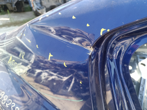 Quarter wing rear right Honda Accord 13-17 hybrid on the body, blue, dent