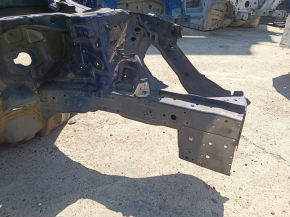 Front left quarter panel of Honda Accord 13-17 on the body, blue