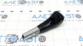 Honda Accord 13-17 gear knob, black leather, worn