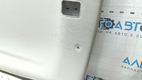 Headlining for Nissan Rogue 19-20, gray, without sunroof, without ceiling light, dry-cleanable