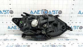Front left headlight Nissan Rogue 17-20 halogen, sand