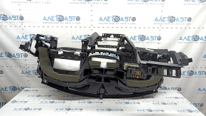 Front dashboard with AIRBAG Nissan Rogue 14-20 black, rusty squib