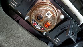 Front dashboard with AIRBAG Nissan Rogue 14-20 black, rusty squib