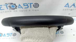 The steering wheel is bare BMW 5 G30 17-23 leather black, with heating, with driving assist, with paddle shifters, dented, the leather has peeled off
