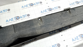 Left threshold Nissan Rogue 17-20 structure, scratches, scuffs