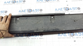 Left threshold Nissan Rogue 17-20 structure, scratches, scuffs