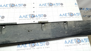 Left threshold Nissan Rogue 17-20 structure, scratches, scuffs