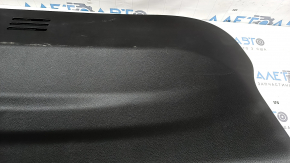 Lower tailgate trim for Nissan Rogue 14-20, black, worn
