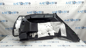 Right arch trim for Nissan Rogue 17-20, black, for 2 rows, with covers and plugs, scratches, ready for dry cleaning