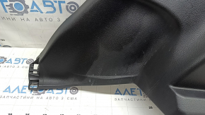 Right arch trim for Nissan Rogue 17-20, black, for 2 rows, with covers and plugs, scratches, ready for dry cleaning