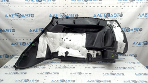 Left arch trim for Nissan Rogue 19-20, black, 2 rows, with trim, scratches, worn