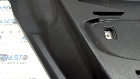 Left arch trim for Nissan Rogue 19-20, black, 2 rows, with trim, scratches, worn