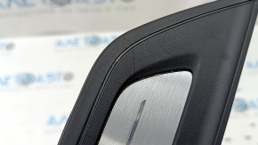 Outer front left door sill trim for BMW 5 G30 17-20 Luxury Line, with backlight, scratch, trim peeled off